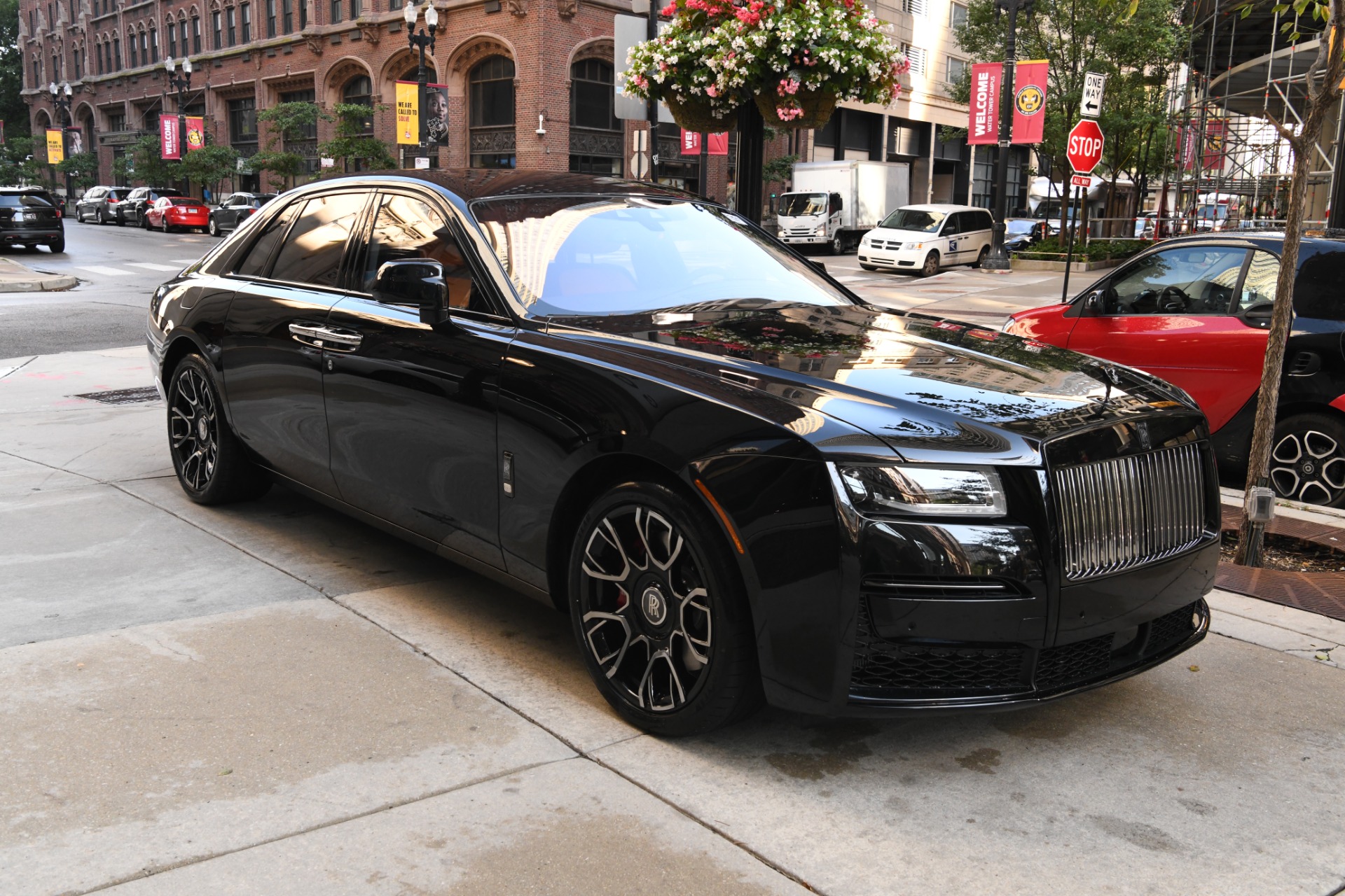 Rolls Royce Ghost Black Badge Sternenhimmel Leasing