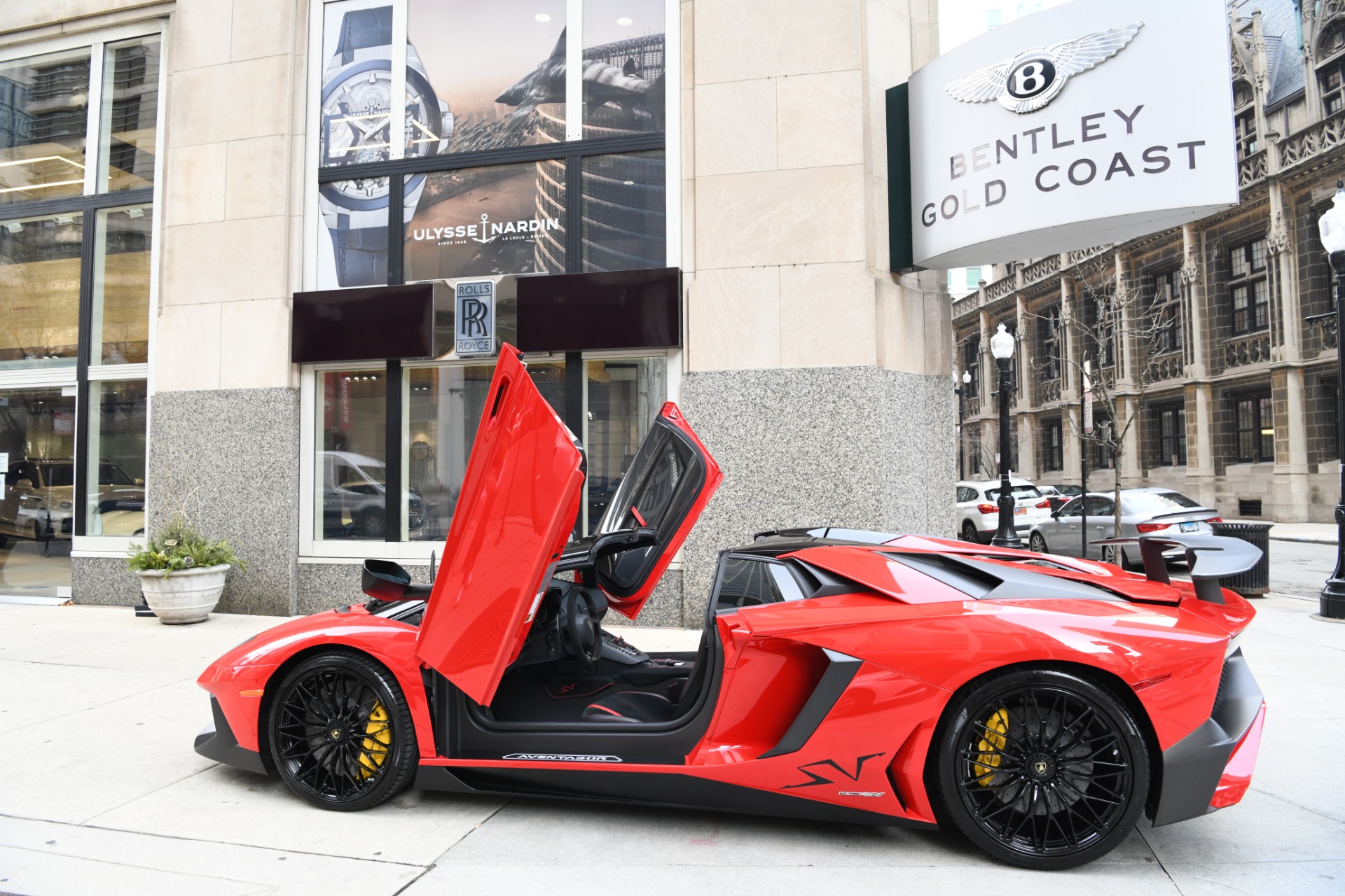 Used 2016 Lamborghini Aventador SV Roadster LP 750-4 SV Roadster For Sale  (Sold) | Lamborghini Gold Coast Stock #GC3097