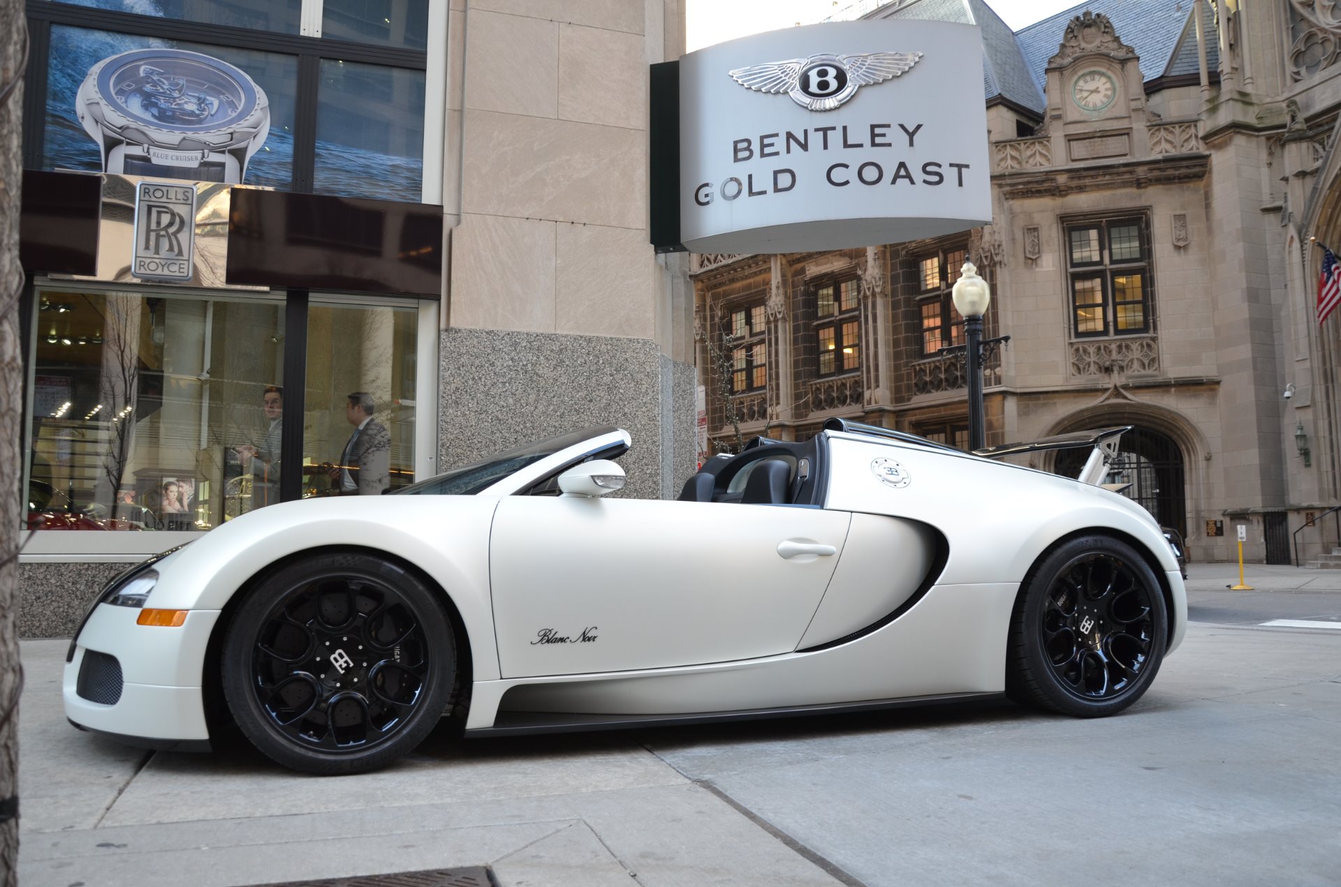 Used 2010 Bugatti Veyron Blanc Noir Grand Sport For Sale Sold