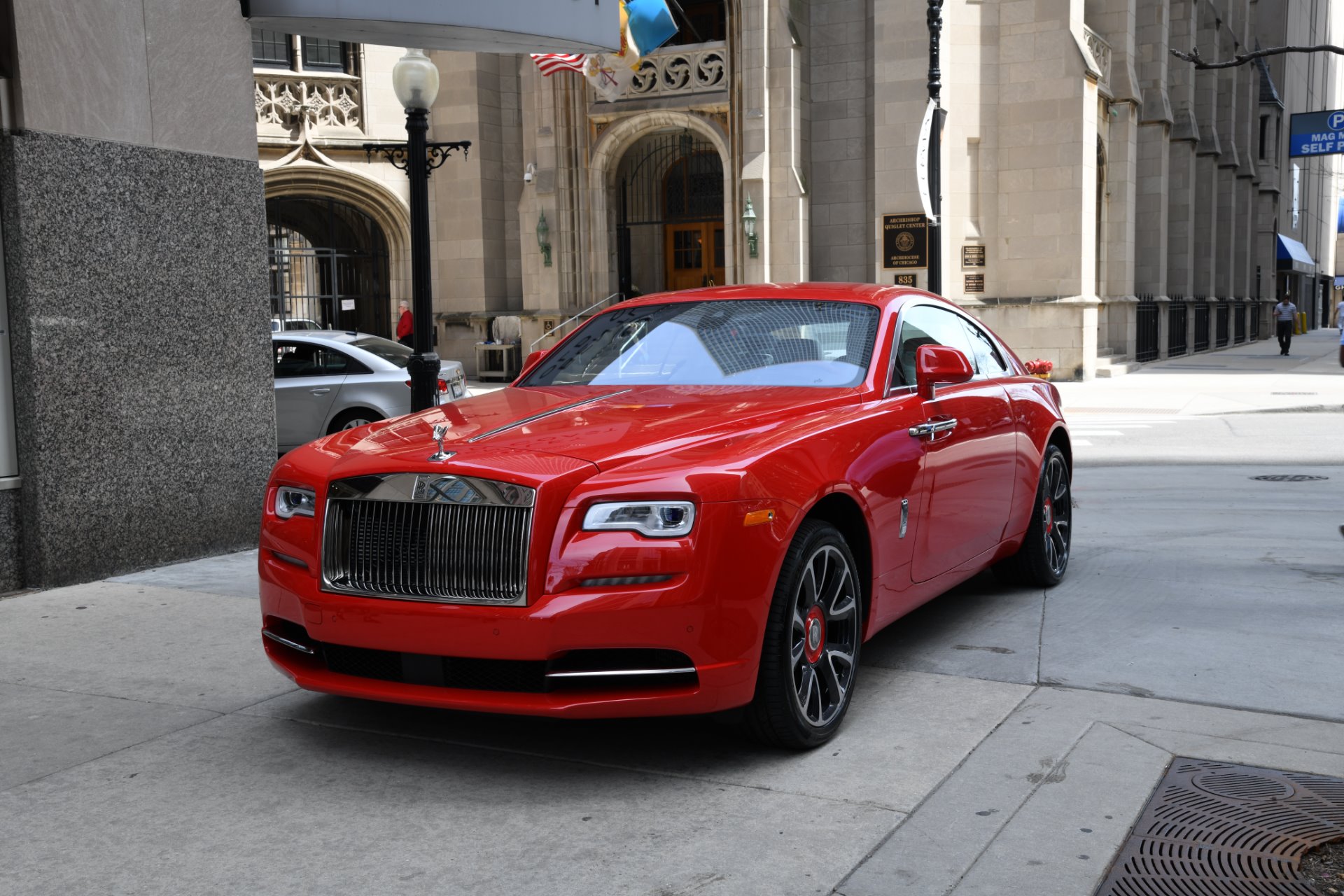 red rolls royce wraith for sale