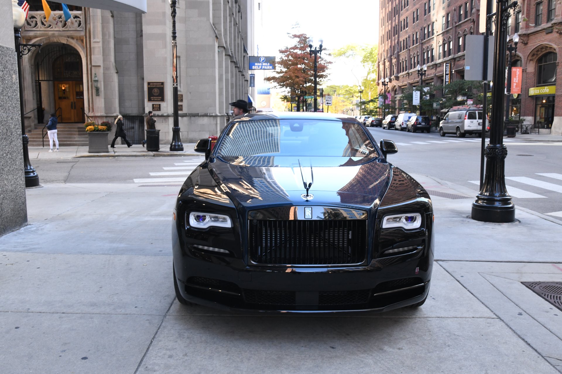 rolls royce wraith 2019 black